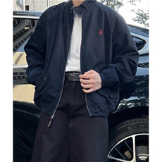 藏蓝色小马刺绣外套男秋季痞帅棒球服美式哈灵顿行政夹克JK03，男装夹克，星座1116A（原606A-3）