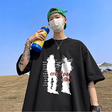 量大优供视频220克美式短袖t恤T2912得物直播有280克品质，男装T恤，电商A486