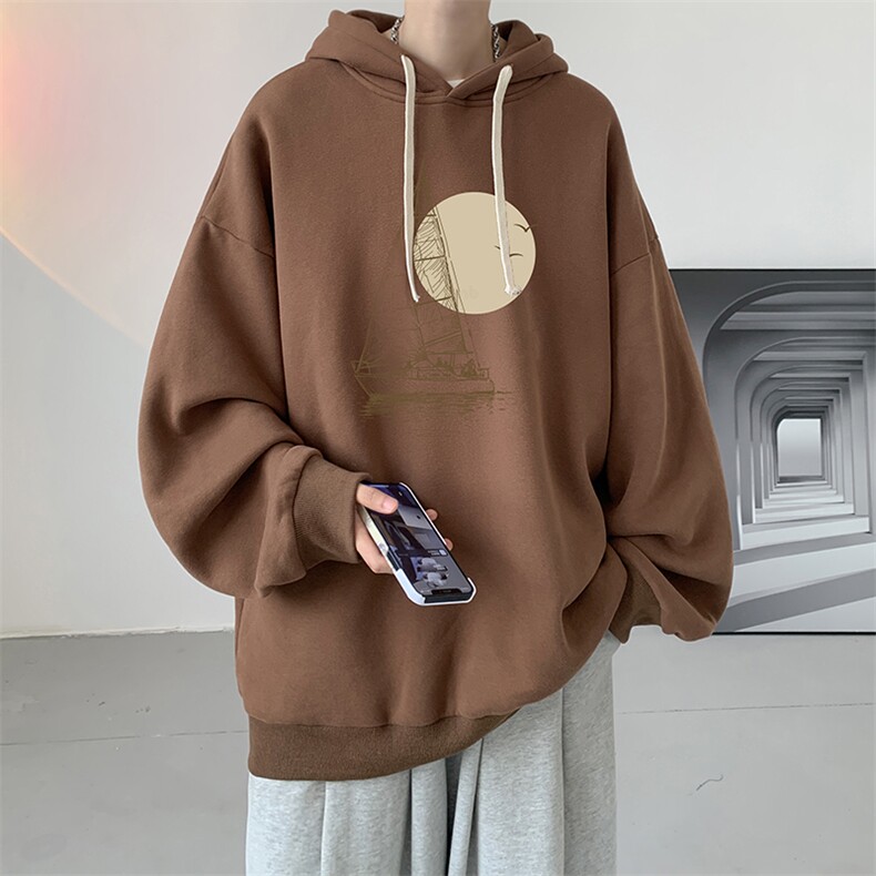 连帽卫衣男大码胖子帽衫大号运动服WY2409-P35,男装卫衣,电商A040