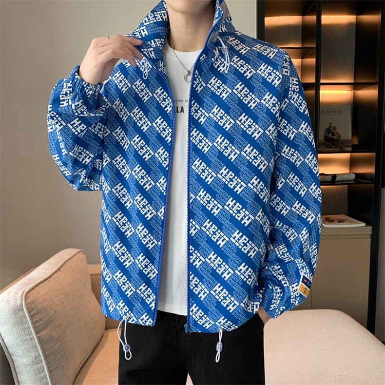 2025春季夹克男潮流休闲夹克上衣外套男A210-JK262-P75,男装夹克,星座210-3