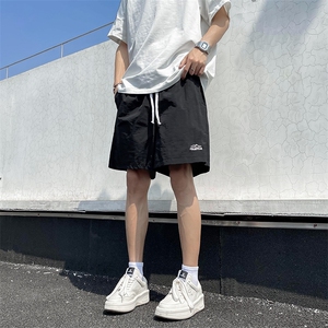夏季新款日系简约运动短裤男美式潮牌宽松五分裤 现货 K7886-P24图片