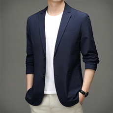 2023年春款休闲时尚高端男士西服外套上衣P190，男装西服，电商D223-1