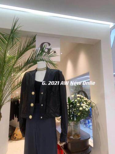 现货进口皮质小皮衣外套均码2色，女装皮衣，G