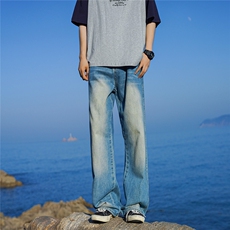 714-1-K30-P58-X79-成分：83.5棉11.8粘纤4.7聚脂钎维，男装牛仔裤，星座715-2