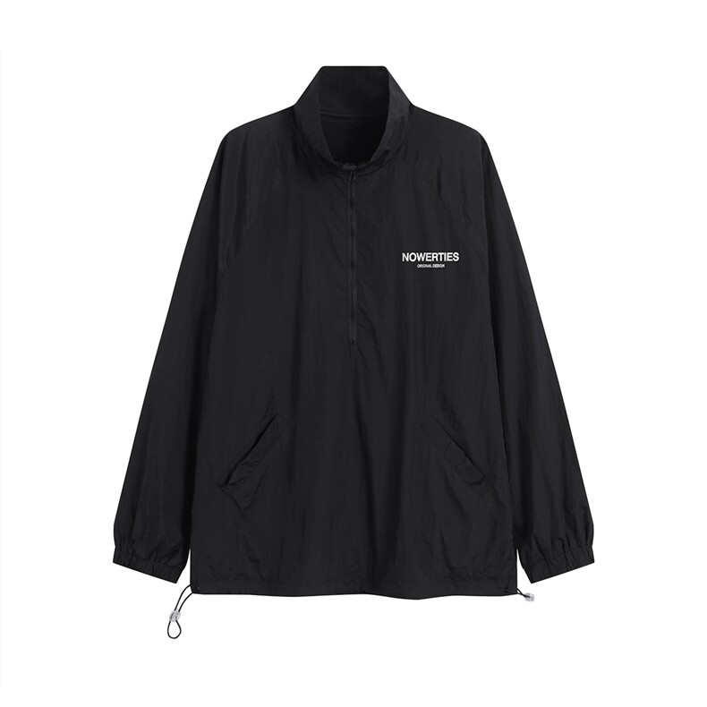 白底夏季ins港风情侣防晒百搭长袖短裤套装TZ1281P70控98，男装休闲套装，电商A247-1