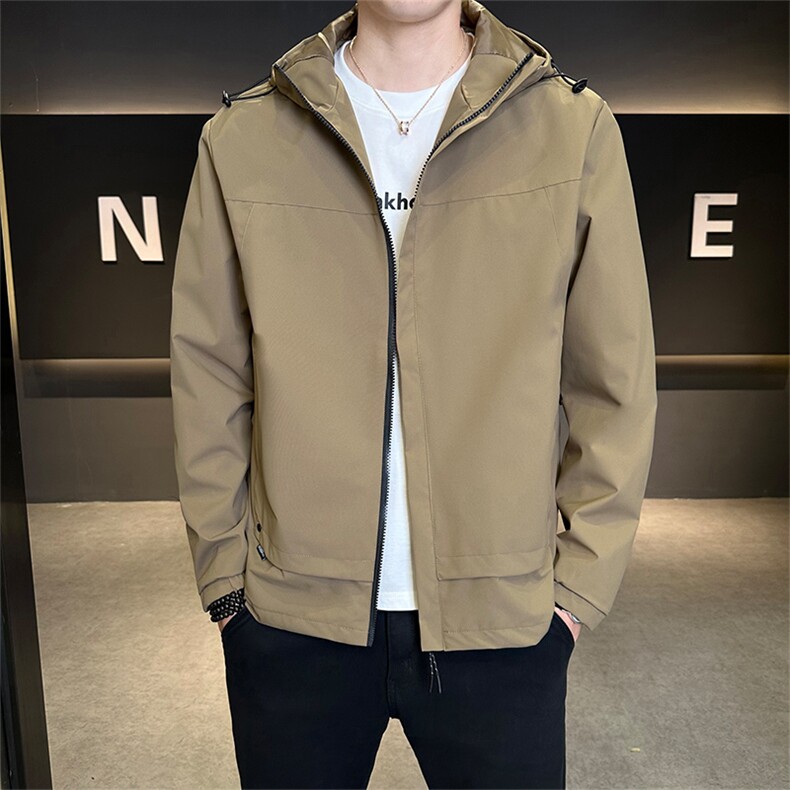 新款青少年店主风秋冬男时尚夹克连帽外套JK2688-P58控88,男装夹克,星座301B-1