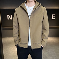 新款青少年店主风秋冬男时尚夹克连帽外套JK2688-P58控88，男装夹克，星座301B-1