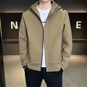 新款青少年店主风秋冬男时尚夹克连帽外套JK2688-P58 控88图片