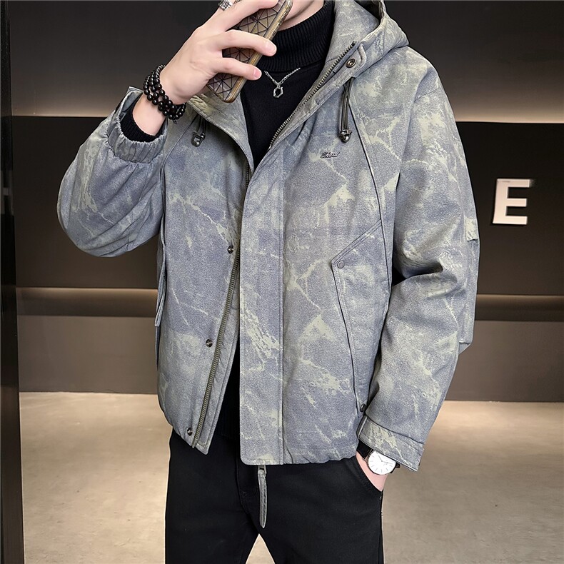 M-3XLB3533813P220咖连帽2025冬羽绒服【标50控活动价308】,男装羽绒服,电商B353