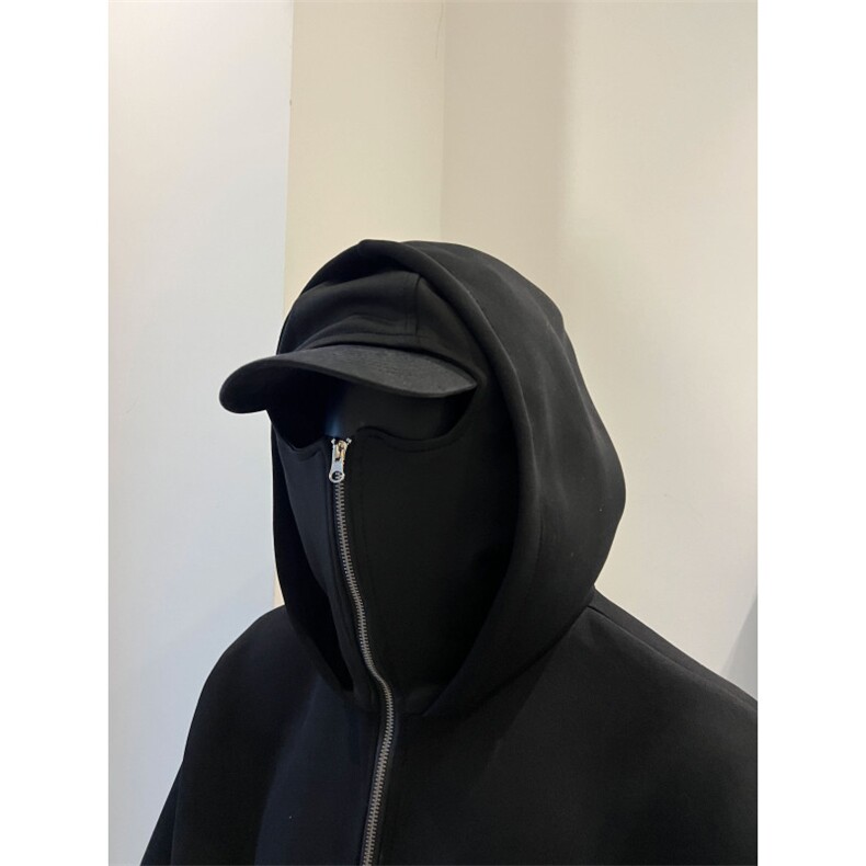 杭州质量 版型原版一比一做法 悍匪双帽卫衣WNW01-P78 加绒88图片