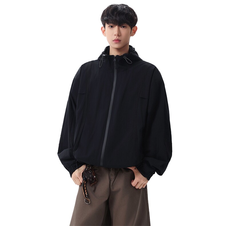 春款现货冲锋夹克外套男款上衣运动夹克JK02655-P75,男装夹克,星座308B-2