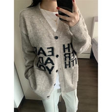 【有货】MY452HH-特P58秋冬高级感慵懒风开衫毛衣男美式针织外套，男装针织衫/毛衣，星座1007（原301D）