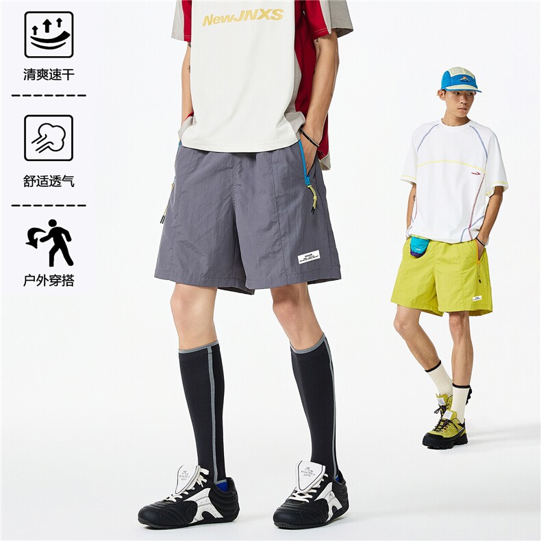 夏季新款户外机能速干透气宽松休闲短裤B315-K25594-特p30控58图片