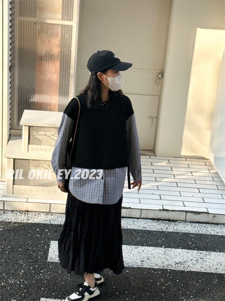 雷洛奇丽—2023春装拼接衬衫，女装衬衫，雷洛奇丽