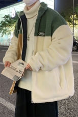 冬季新款加绒加厚棉服羊羔绒百搭保暖ins外套男装上衣MY104P95，男装棉衣，电商A086