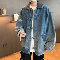 2024新款小众牛仔外套青春流行B05-P80，男装工装外套，星座1109-3
