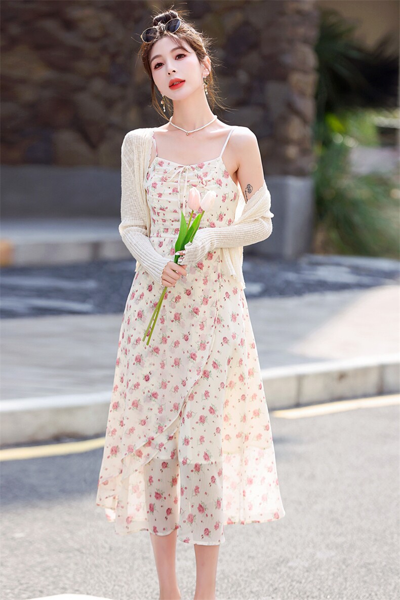 现货新款！意芙9599-春夏主推新款,女装套装/套裙,意芙