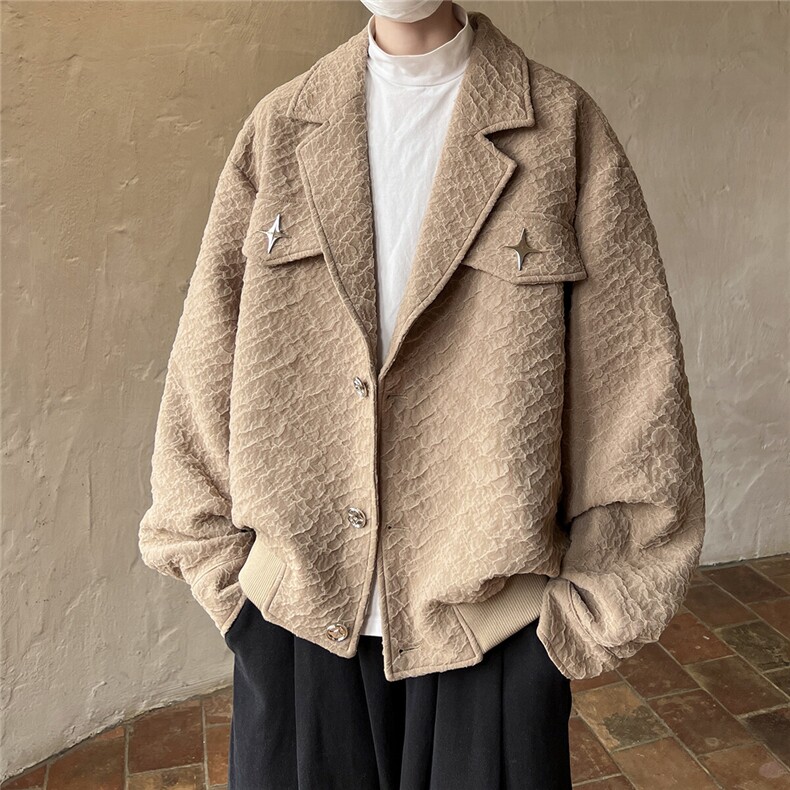 1港风美式潮牌宽松休闲情侣女大码M-5XL夹克外套男JK8748P95控128，男装夹克，星座226-2