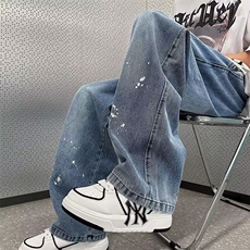 美式牛仔裤男春秋新款休闲直筒裤G6022P40，男装牛仔裤，星座1116-2