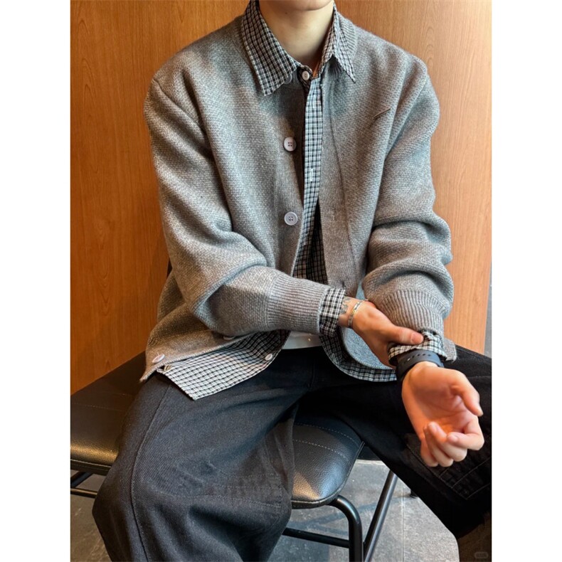 毛衣开衫86788-P65控109、35.6晴纶14.6锦纶49.8聚酯纤维图片