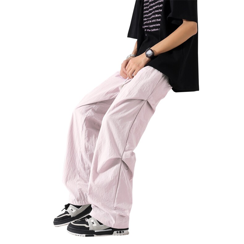 量大优供视频夏季直筒宽松阔腿男女休闲裤CK31特P28控58M-4XL,男装休闲裤,电商B325