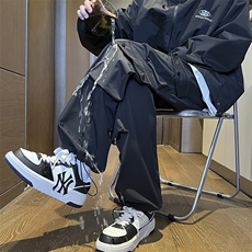 港风休闲裤宽松运动裤拖地裤束脚裤男KP863P55，男装休闲裤，星座1204-3