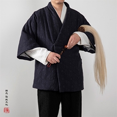 冬装新款风男装禅意新中式男士汉服棉衣HM03P145，男装棉衣，钱塘802