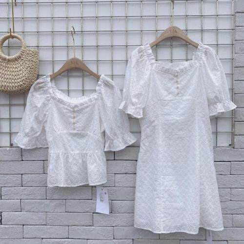 2021夏季新款，女装，V/A