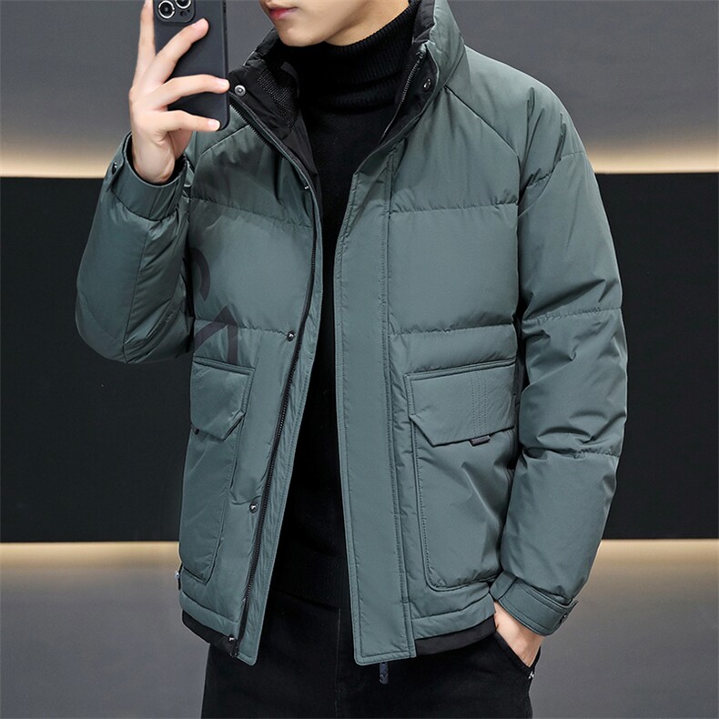 新款立领羽绒服男保暖夹克外套613B-29018-P170,男装夹克,星座613B