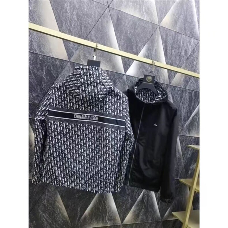 (网络图慎用有大货)欧货高端两面穿轻奢字母夹克313B-JK2516-P105,男装夹克,星座313B