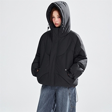 现货冬季连帽棉服得物二开跑量款棉衣男女同款C323-1-MY8852-P95，男装棉衣，电商C323-1