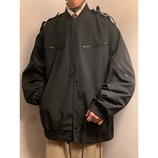 JK8115/P75秋季中性风棒球服防水外套男女美式潮牌宽松飞行员夹克，男装夹克，电商A141