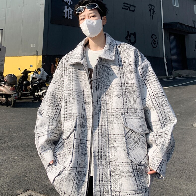 2025年春季新品小香风韩版宽松夹克男款外套 J1991 P95图片