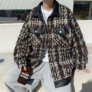 青春流行男春季夹克文艺潮外套X106P80图片