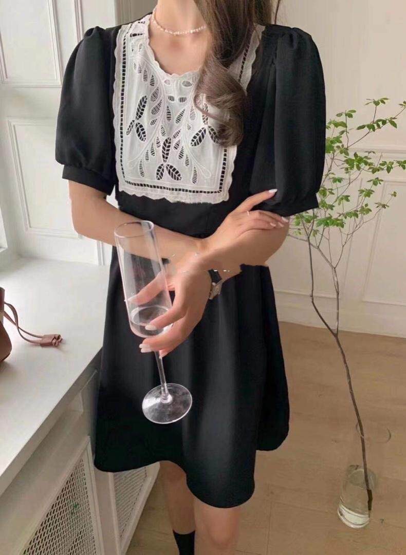 蕾丝雪纺裙，女装，Miss-fofo