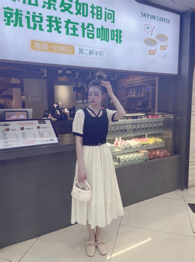 夏季新款连衣裙 款号：22975 尺码：m.l.xl，女装连衣裙，Umei(6F)