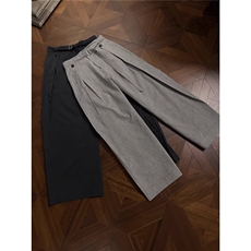 FFY2157-P53西装裤春秋新款高腰垂感休闲裤，男装西服套装，电商B323A