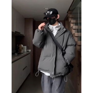 现货高品质美式高街冬季重磅三防加厚羽绒棉衣厚外套面包棉服图片