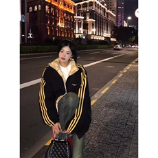 新款冬季棉衣运动保暖面包服休闲潮牌帅气外套棉服-MY27-网图，男装棉衣，星座1002-2