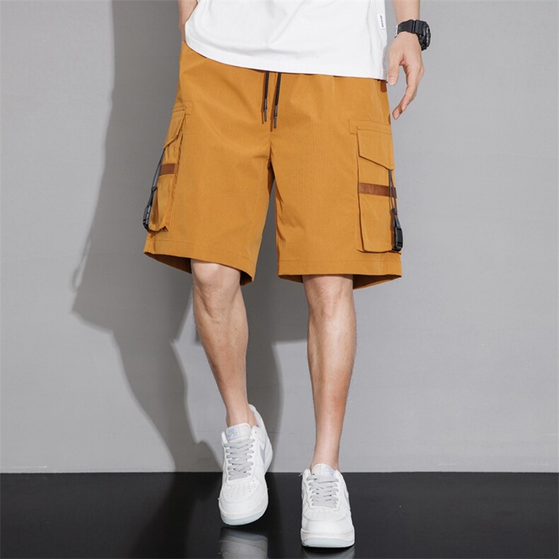 2024新款工装短裤男潮牌ins休闲裤宽松大码中裤五分裤D0613-P40,男装牛仔裤,星座308B-2