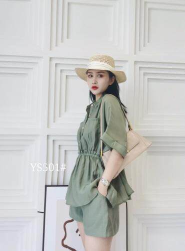 天丝套装裤，女装职业装，YO\VLF雅洛菲