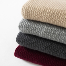 2025年秋季时尚百搭通勤简约休闲重工圆领移针，男装羊绒套衫，蜜暖羊