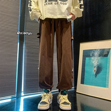 XZ616早秋季新款纯棉刺绣宽松束脚休闲裤TY513P55控68，男装休闲裤，星座512A（原616）