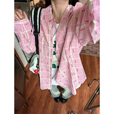 特P45二开无差价长袖重磅条纹防晒衬衫-UF3S2035非网图，男装衬衫，电商A003