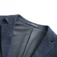 春秋季薄款西装外套男士商务休闲西服中年爸爸装宽松纯色单件上衣，男装西服，电商B212（原钱塘6029）