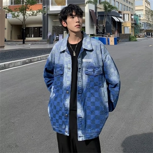 秋季青春流行男夹克文艺潮外套 QJ49 P68图片