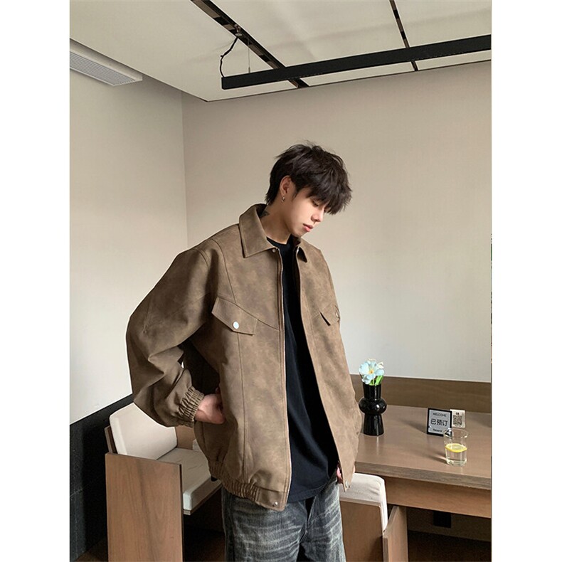 PY88-TP80高品质现货PU皮衣外套男2025秋装新款,男装皮衣,星座403（原603-1）