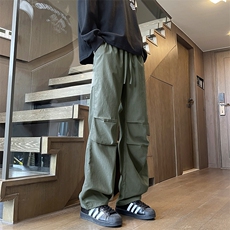 夏季薄款伞兵裤休闲裤直筒裤子男KJ2085P40，男装休闲裤，电商D325