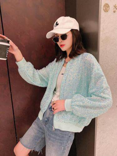 亮片防晒衣，女装，娇姿百合