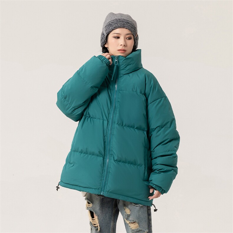 新标白鸭绒简约休闲立领外套纯色潮流加厚羽绒服ESY0215-P150,男装羽绒服,电商B306